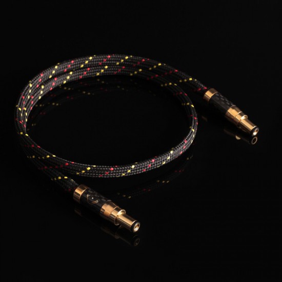 XL-09 Silent Angel Bastei 5VDC5.5-2.1 power supply upgrade cable gold-plated sterling silver copper 0.5/1.5M