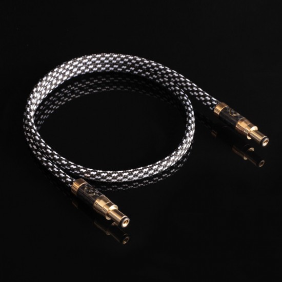 XL-09 Silent Angel Bastei 5VDC5.5-2.1 power supply upgrade cable gold-plated sterling silver copper 0.5/1.5M
