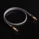 XL-09 Silent Angel Bastei 5VDC5.5-2.1 power supply upgrade cable gold-plated sterling silver copper 0.5/1.5M