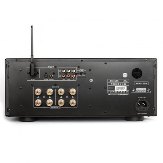 Y-009 Shengya A17CSII ClassA Integrate Amplifier Vacuum Tube Transistor Hybrid Amp Optical fiber Coaxial Bluetooth 150W*2