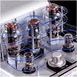 Y-094 YAQIN MS-850 Tube Tube Amplifier HiFi Split Fever Home Audio Amplifier 300B Tube 24W+24W 8 Ohm 142W