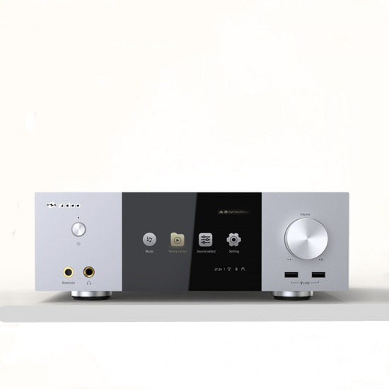 ZI-DOO NEO S 4K UHD DAC media player digital turntable headphone amplifier bluetooth DLNA spo-tify