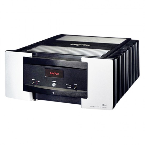 N-012 DUSSUN R60 Ultra-pure Class A reference dual mono power amplifier Class A 200W pure power amplifier 2×200W (8Ω)