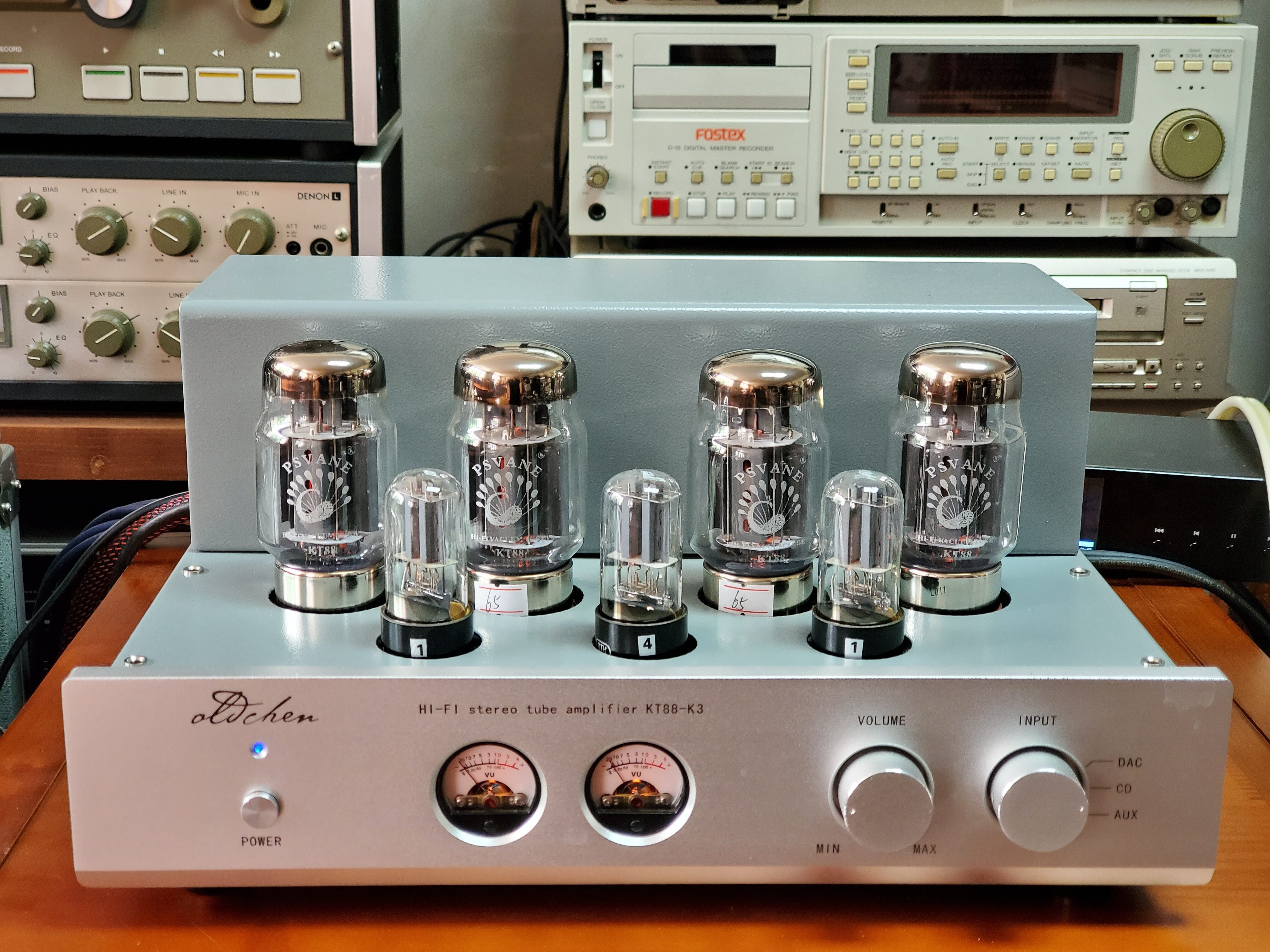 OldChen KT88-K3 HiFi Tube Amplifier audiophile Push-Pull Class A