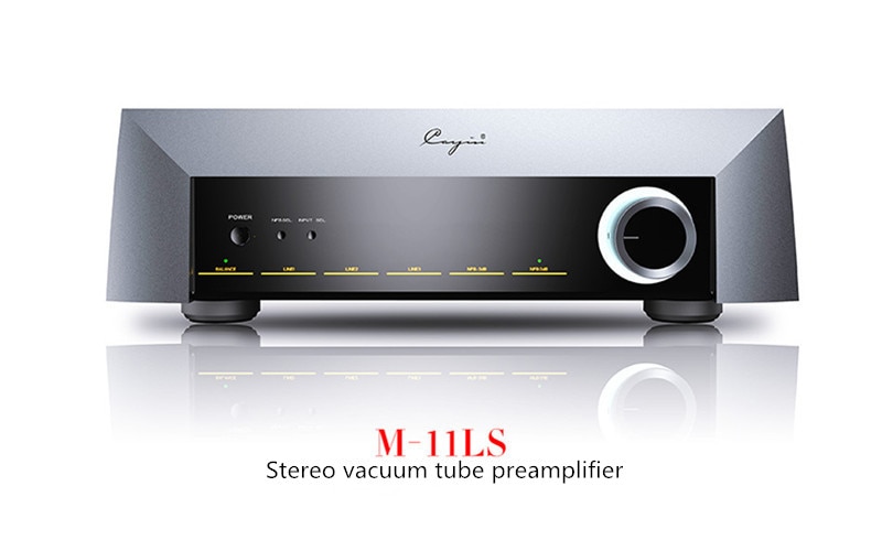 Cayin-M-11LS-Vacuum-Tube-Preamp-Preamplifier-XLR-Input-Output-Pre-AMP-Full-Music-Tung-sol-6SN7x4-Preamp-Sovtek-5AR4-EH6V6GT-32974728027
