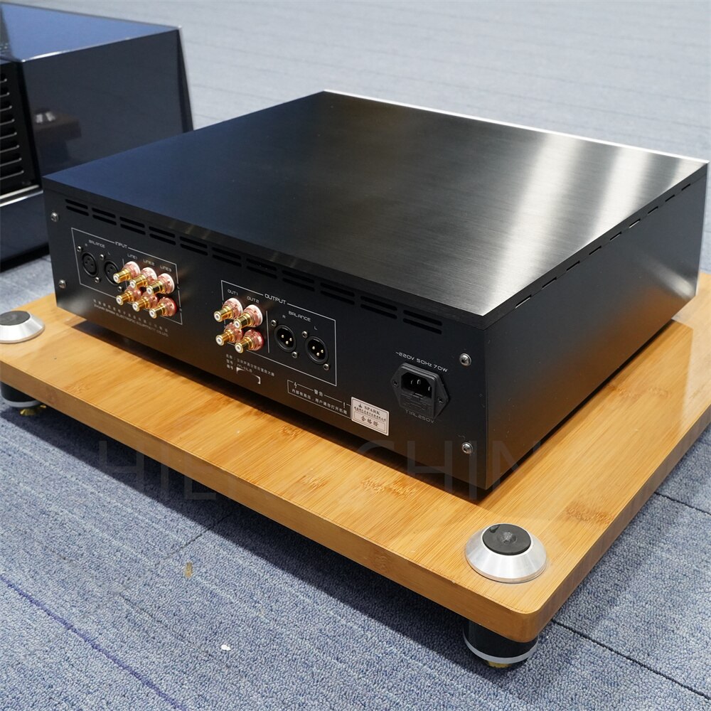 Cayin-M-11LS-Vacuum-Tube-Preamp-Preamplifier-XLR-Input-Output-Pre-AMP-Full-Music-Tung-sol-6SN7x4-Preamp-Sovtek-5AR4-EH6V6GT-32974728027