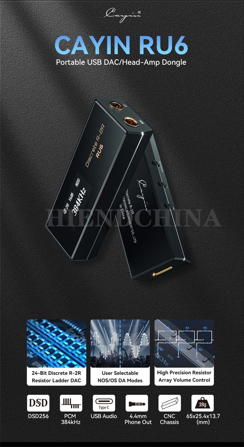 Cayin-RU6-Portable-USB-DAC-Headphone-Earphone-Amp-Power-Amplifier-R-2R-24-Bit-384KHz-DSD256-35-44mm-Output-NOSOS-DA-Mode-1005003650683267