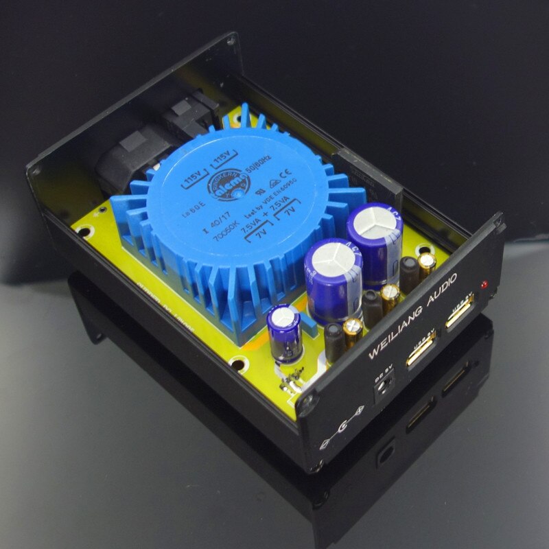 L-029-5V-USB-15W-DC-port-dual-output-linear-thermal-power-supply-voltage-regulator-CAS-XMOS-Raspberry-32810741375