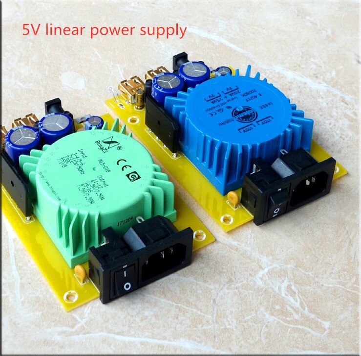 L-029-5V-USB-15W-DC-port-dual-output-linear-thermal-power-supply-voltage-regulator-CAS-XMOS-Raspberry-32810741375