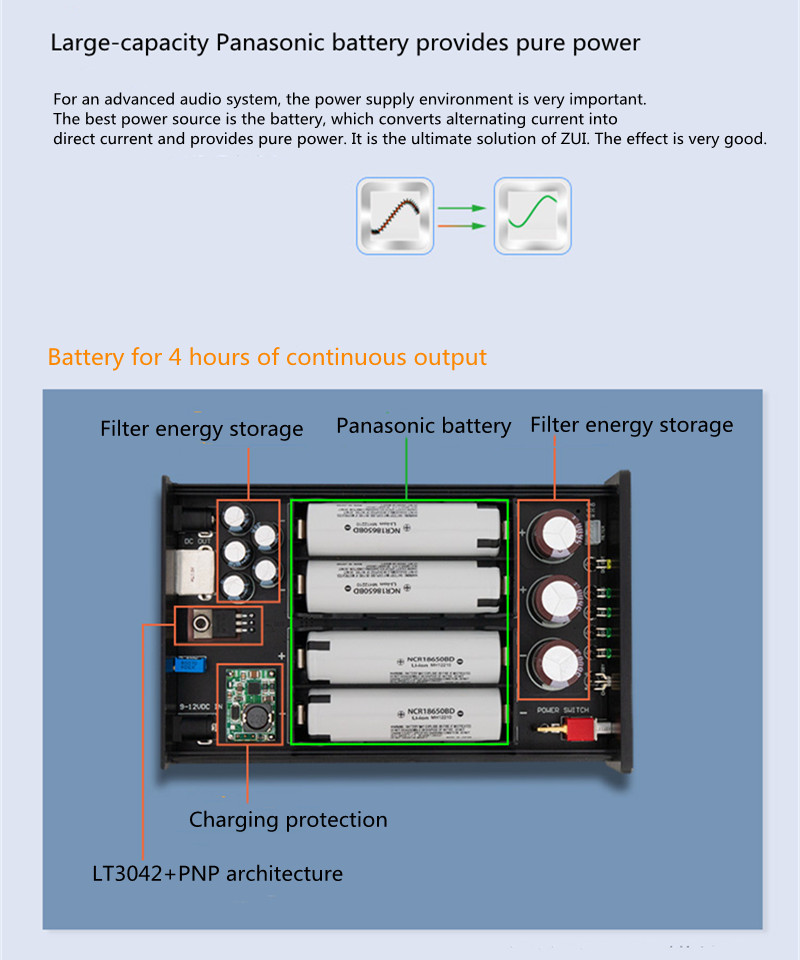 LHY-Audio-LT3042-Low-Noise-High-Precision-Linear-Regulator-5V-15A-DA-Power-Battery-Powered-USB-3256804376163356