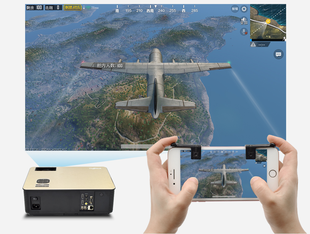 M5-Basic-Version-HD-Projector-4000-Lumens-Android-60-WiFi-Bluetooth-LED-Projector-TD86-Support-1080P-TV-HDMI-VGA-3D-4000065012496