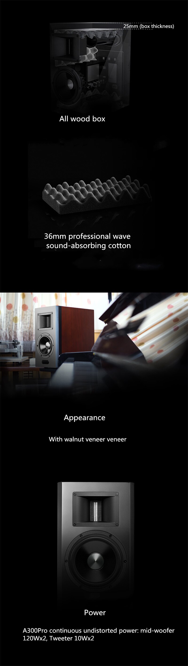 MD-001-Airpulse-Altavoz-A300-A300pro-active-speaker-wireless-Bluetooth-50-connection-treble-10W-10W-Remote-control-1005002273073591