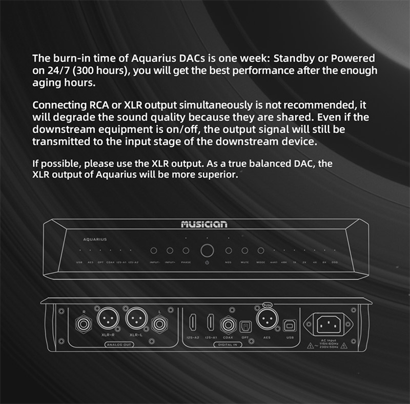 MUSICIAN-Aquarius-R2R-DAC-Array-Ture-Balance-USB2I2SAES-BalanceCoaxial-Input-RCA-XLR-Balance-Output-R2R-Decoder-3256804442404033