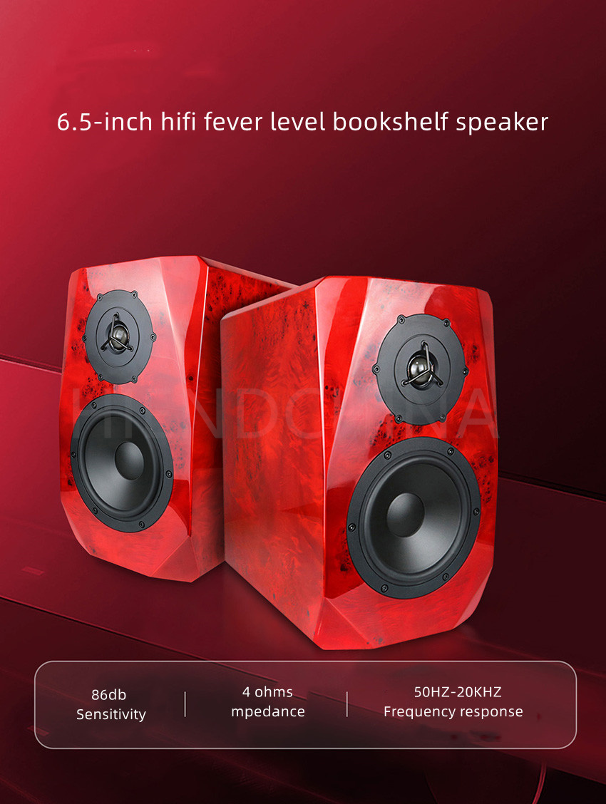 MUSICIAN-Kinght1-65-Inch-Piano-Paint-Passive-Bookshelf-Speaker-Wood-20-60w-4-Ohm-3256804110844252