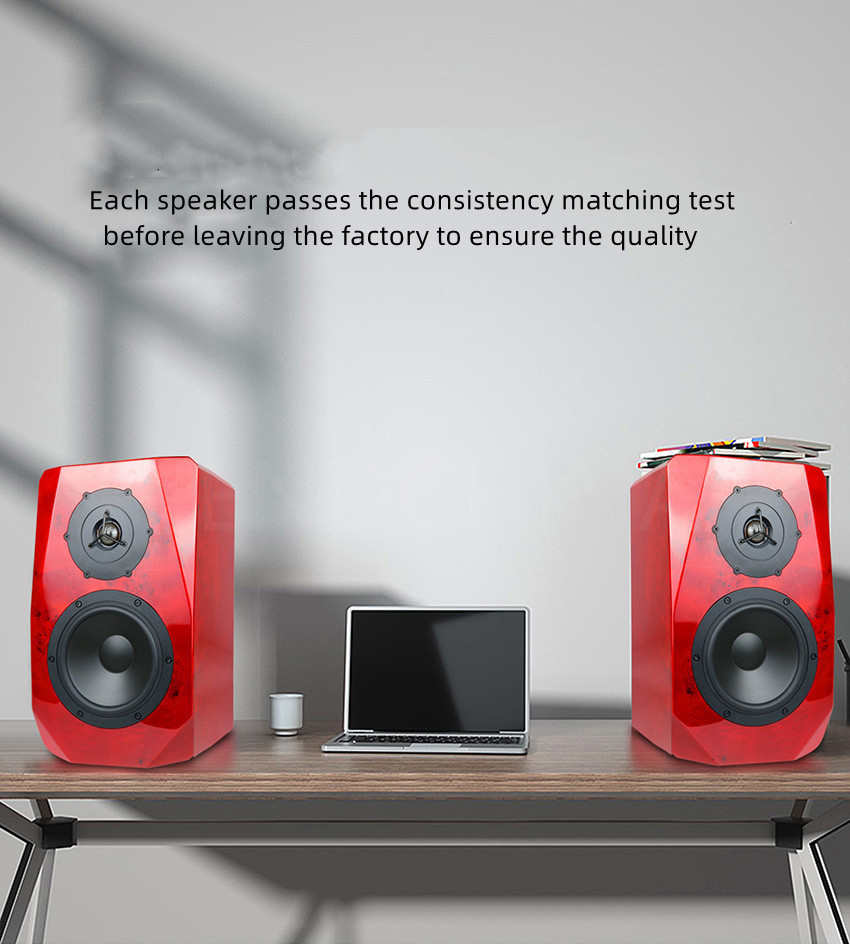 MUSICIAN-Kinght1-65-Inch-Piano-Paint-Passive-Bookshelf-Speaker-Wood-20-60w-4-Ohm-3256804110844252