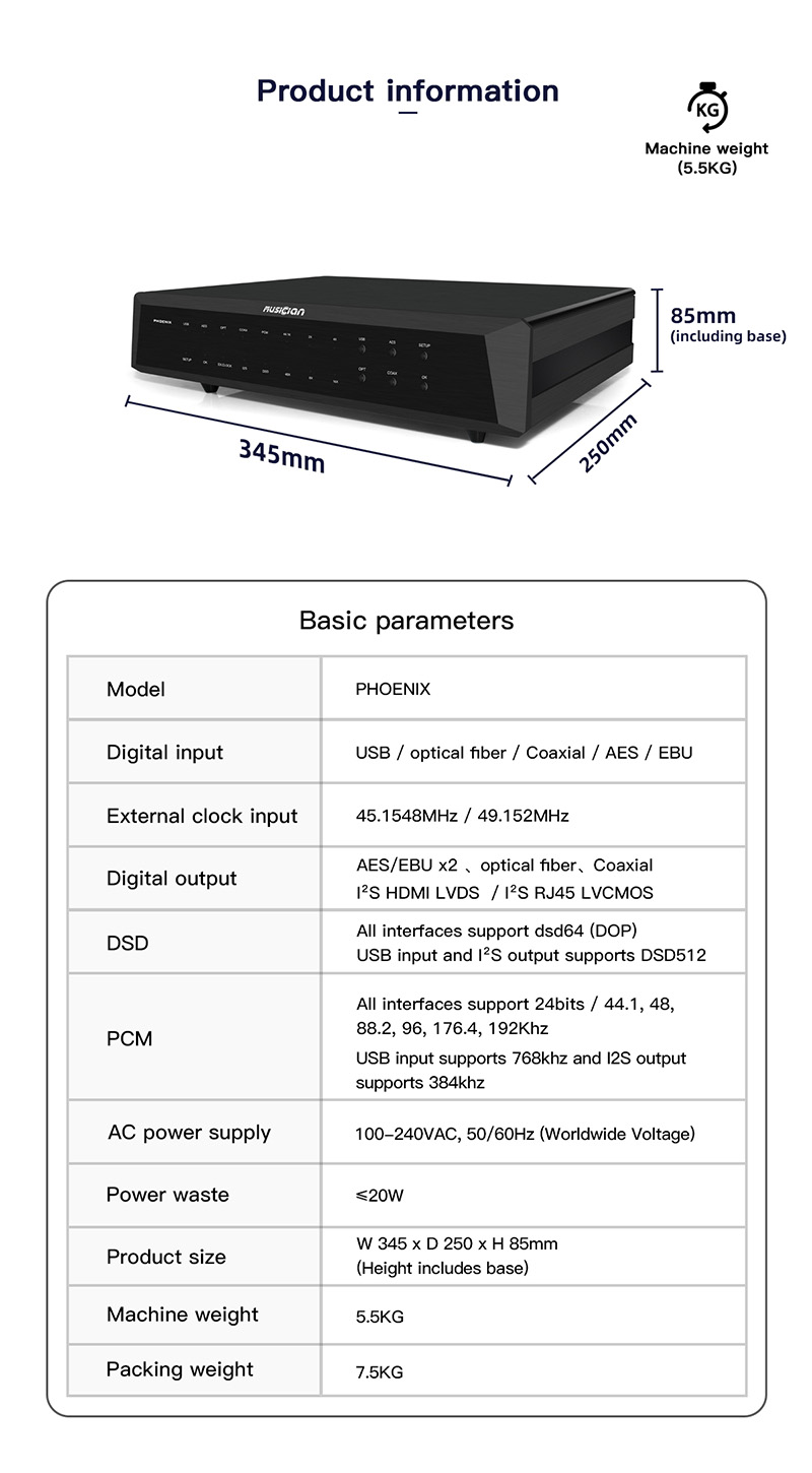 MUSICIAN-PHOENIX-High-Performance-DSD-Digital-interface-FPGA-DSP-ARM-STM32F446-OCXO-Multiple-Input-EMP240-DAC-chip-I2S-interface-3256804439303016