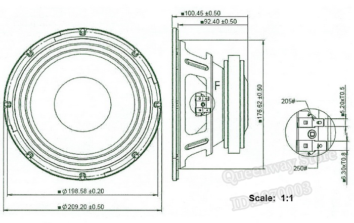 PA-89-Professional-Audio-8-Inch-mid-bass-home-speaker-HIFI-220W-1-PC-32956497250