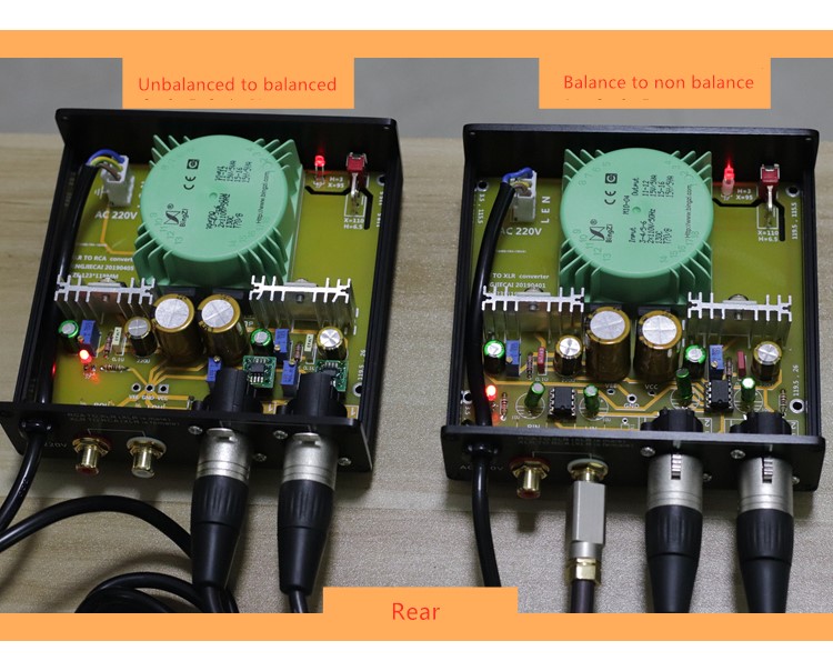 RCA-to-XLRXLR-to-RCA-audio-signal-converter-dedicated-IC-conversion-4000309574255