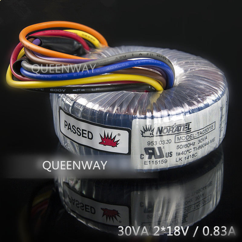 T-029-218V-083A-30W-30VA-NEW-NORATEL-Toroidal-Transforme-DAC-Pre-amplifier-Primary-Rated-Voltage-0V-115V2-5060Hz-32812089245