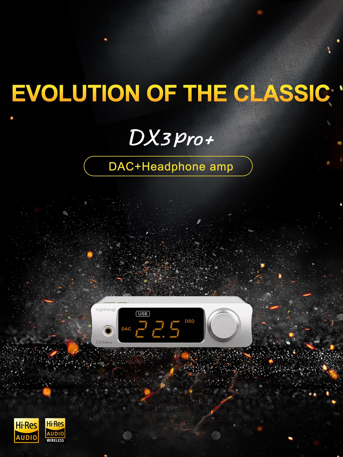 TOPPING-DX3-PRO-ES9038Q2M-DAC-Headphone-Amplifier-Bluetooth-50-DSD512-PCM768kHz-Hi-Res-Decoder-LDAC-Audio-with-Remote-Control-1005003347682455