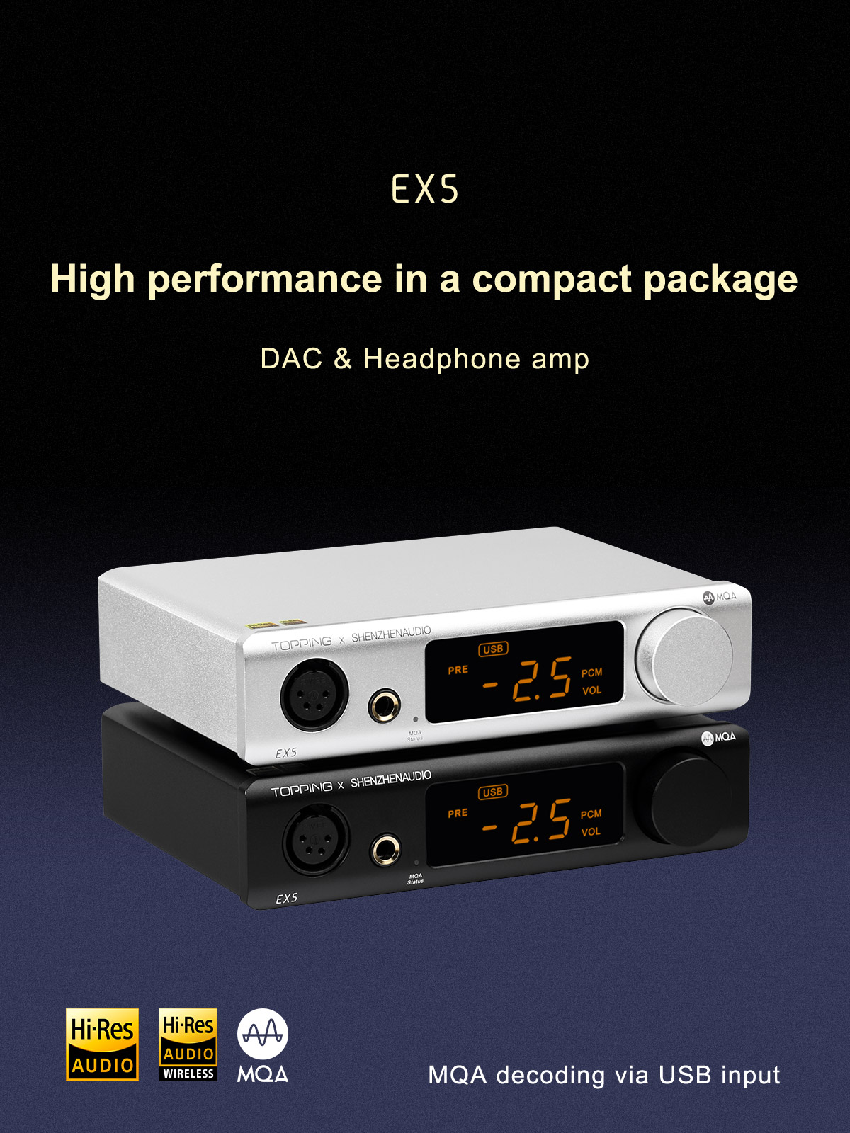 TOPPING-EX5-MQA-DAC-Headphone-Amplifier-ES9038Q2M2-Bluetooth-50-Decoder-with-Remote-Control-3256802912164205