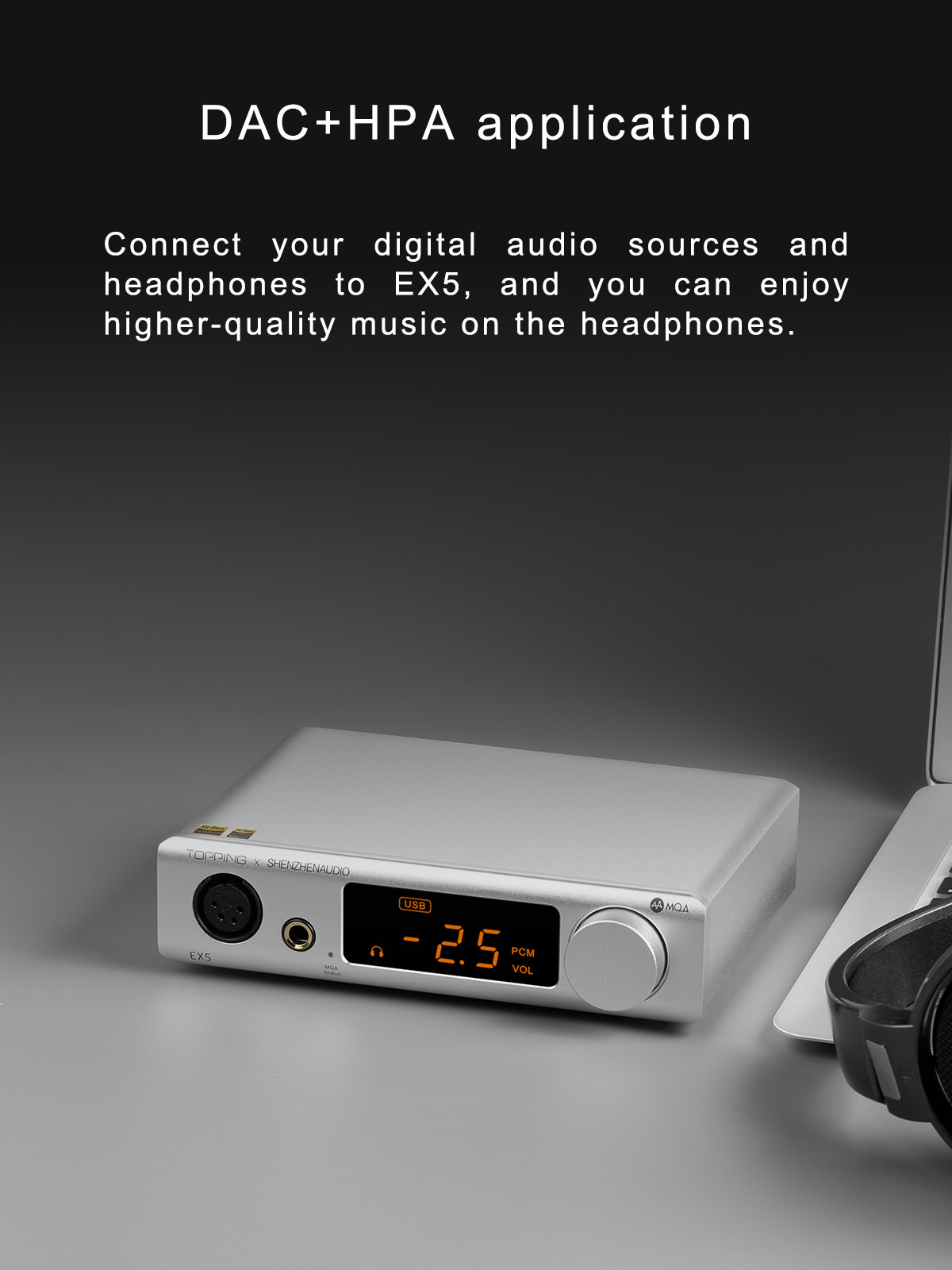 TOPPING-EX5-MQA-DAC-Headphone-Amplifier-ES9038Q2M2-Bluetooth-50-Decoder-with-Remote-Control-3256802912164205