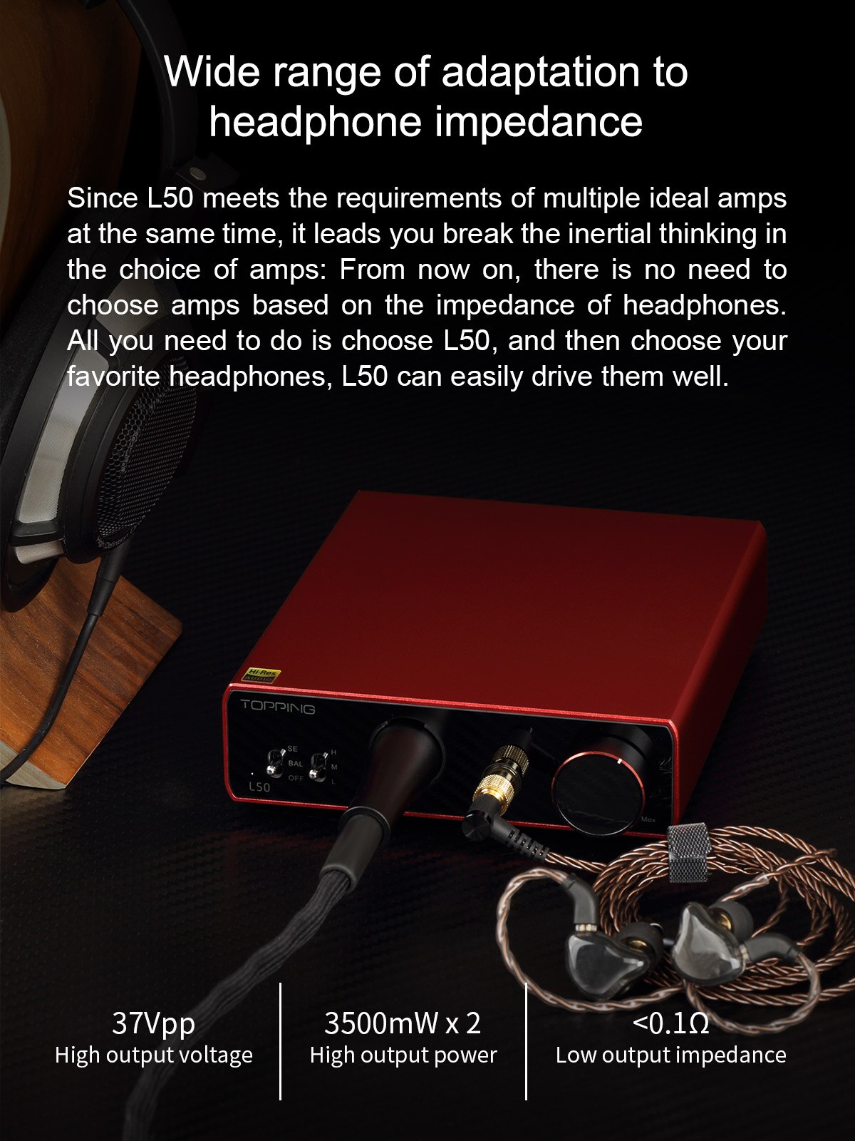 TOPPING-L50-NFCA-Headphone-Amplifier-SEBAL-Input-635mmXLR-Output-Hi-Res-Audio-amplifier-1005003228193562