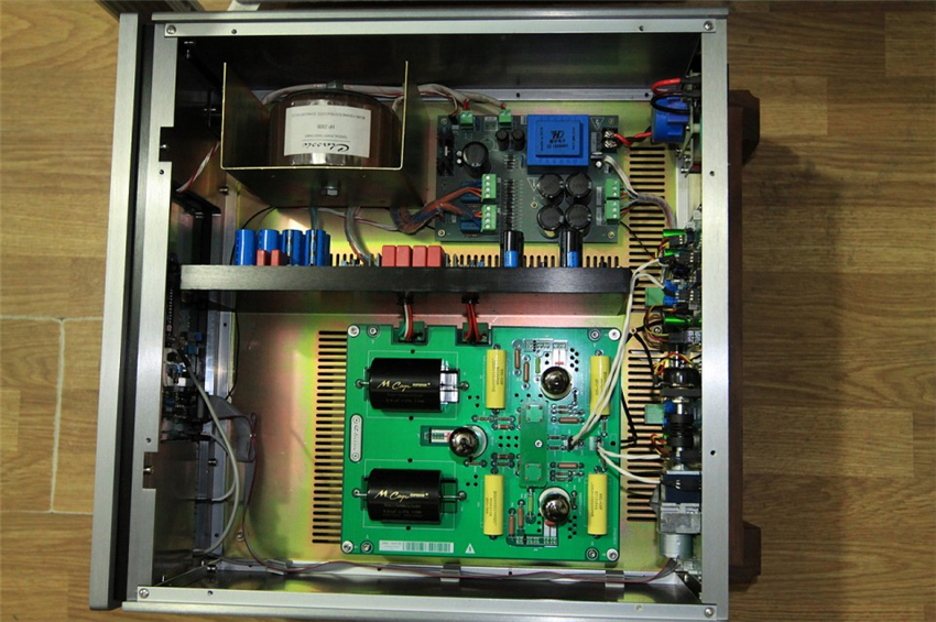 W-006-Classic-No290-Vacuum-Tube-Pre-amplifier-Pre-amplifier-Pre-amp-12AT7EH-x-2-6H30EH-x-1-infrared-remote-control-32809232025