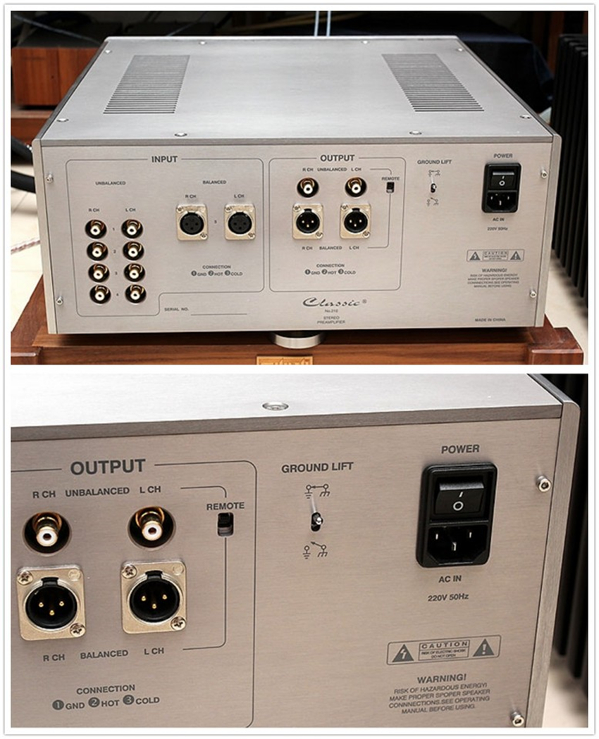 W-006-Classic-No290-Vacuum-Tube-Pre-amplifier-Pre-amplifier-Pre-amp-12AT7EH-x-2-6H30EH-x-1-infrared-remote-control-32809232025