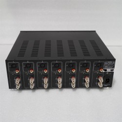 7 Channels AV power amplifier YC-7250 high power rear stage power amplifier 250W*7 8ohms 360W*7 4ohms