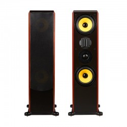 HV-8SPLUS speaker dual 8 inch 3 frequency aluminum belt tweeter solid wood leather Loudspeakers HIFI speaker home audio
