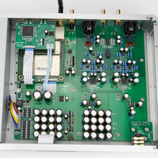 JF Digital S1-Pro ES9018/AK4495 decoder HIFI player USB decoding 32B/384K FPGA Blue-tooth 5.0 receiver dual clock