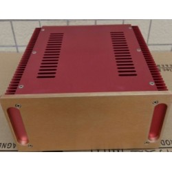 Mixed color 1969 small class a amp box case pass 5w small armor aluminum power amplifier chassis240 * 120 * 260