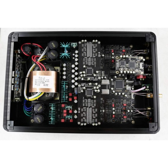 Audio-GD R2R R-1 Fully  Balance Discrete R2R Resistor Ladders Decoder DSD512 DXD DAC PCM384K Amanero Combo 384 USB FPGA processor