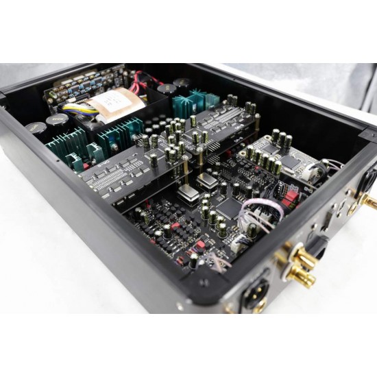 Audio-GD R2R R-1 Fully  Balance Discrete R2R Resistor Ladders Decoder DSD512 DXD DAC PCM384K Amanero Combo 384 USB FPGA processor