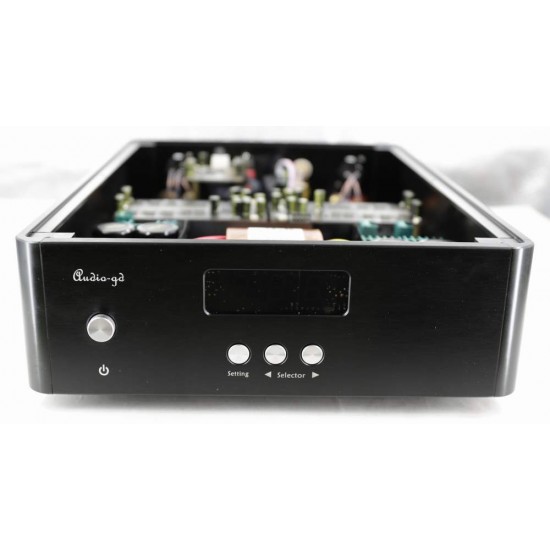 Audio-GD R2R R-1 Fully  Balance Discrete R2R Resistor Ladders Decoder DSD512 DXD DAC PCM384K Amanero Combo 384 USB FPGA processor