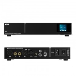 SMSL  VMV D3 Digital AUDIO DAC  PCM1704U-J SM5847 XU216 XMOS DSD512 OPA1612 Support I2S RCA USB AES EBU With Remote Control