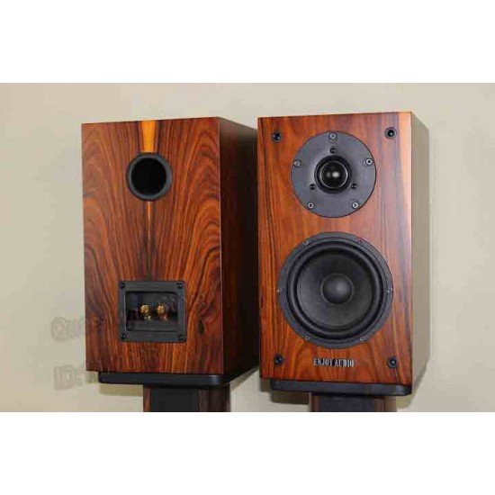 YH 5 5 inches Hi-End bookshelf speaker Vifa DX25 tweeter+DOUZI midrange bass YD142 DIY