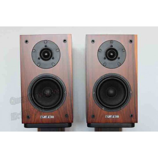 YH 5 5 inches Hi-End bookshelf speaker Vifa DX25 tweeter+DOUZI midrange bass YD142 DIY