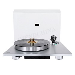 Amari vinyl record player LP-11S magnetic levitation turntable with tonearm, cartridge, and disc suppression