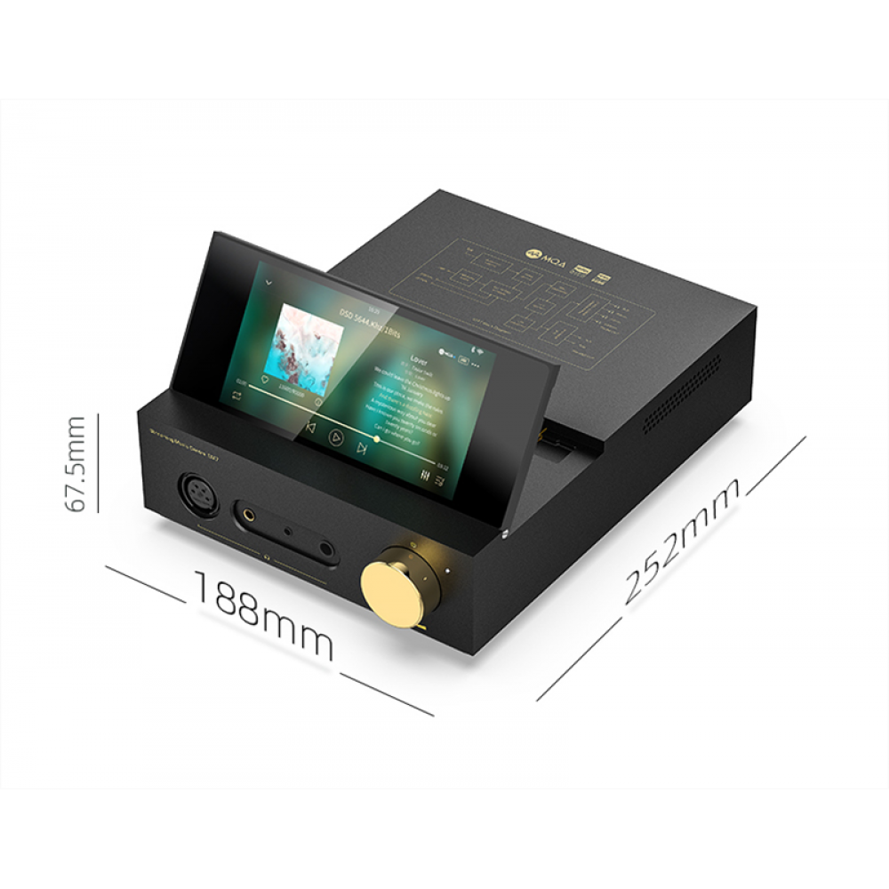 SHANLING EM7 Allinone Desktop Music Player AMP/DAC ES9038Pro Chip