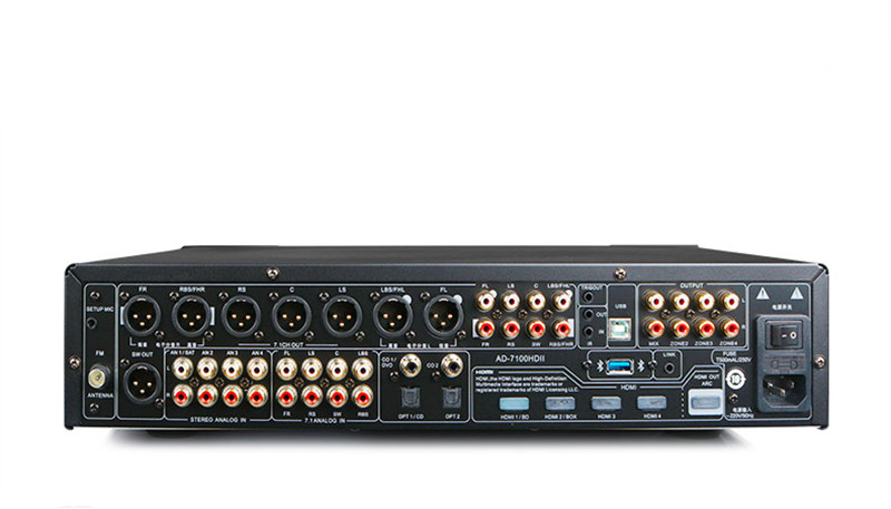 Winner/AD-7100HDII Dolby DTS HD Decoding 7.1 Home Theater Decoder 7.1 ...